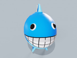Fish Bob-omb Texture 3D Model
