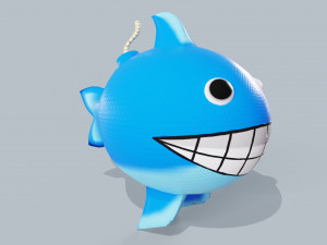 Fish Bob-omb Texture 3D Model