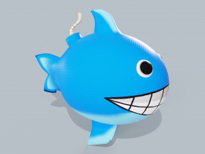 Fish Bob-omb Texture 3D Model