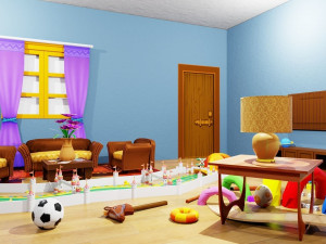 Toy Room Modèle 3D