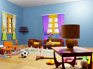 Toy Room Modèle 3D