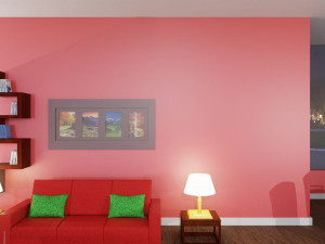 Living room Low-poly 3D 模型