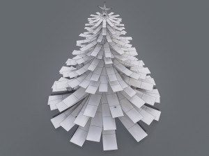Christmas tree Low-poly 3D Модель