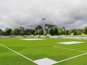 Футбольное поле 3D Модель