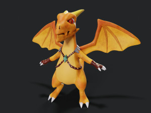 3D Dragon 3D Model
