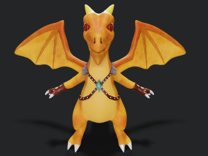 3D Dragon 3D Model