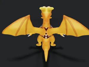 3D-Drache 3D Modell