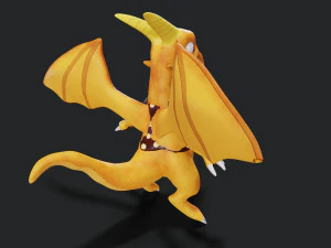 3D-Drache 3D Modell