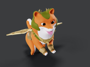 Dog  3D Model
