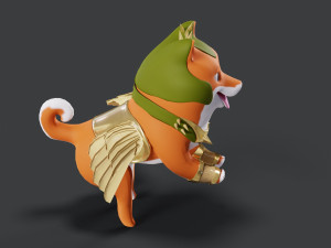 Dog 3D Model