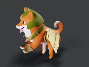 Dog 3D Model