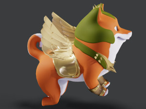 Dog 3D Model