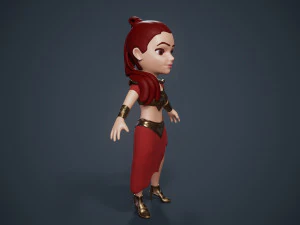 Freya Character 3D 3D Model
