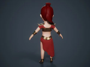 Freya Character 3D 3D Model
