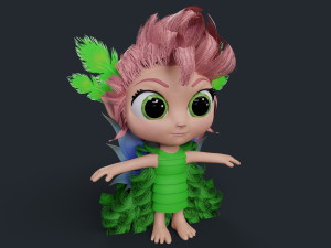 Fairy Character Modelo 3D