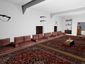 3D Al ain museum model Model 3D