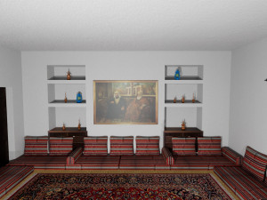3D Al ain museum model Model 3D