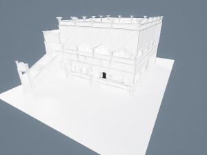 3D Al ain museum model Model 3D