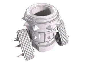 Mortar 3D Model