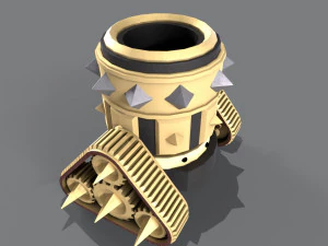 Mortar 3D Model