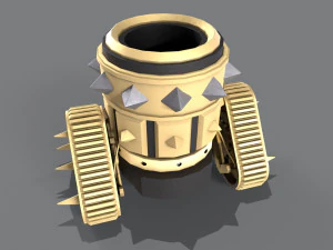 Mortar 3D Model