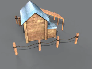 3D Pet house 3D Model