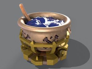 Spell factory 3D मॉडल