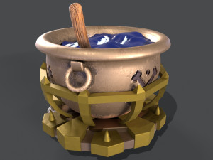 Spell factory 3D मॉडल