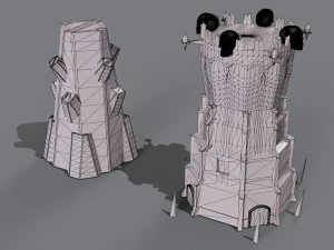 Wizard tower 3D 3D Model