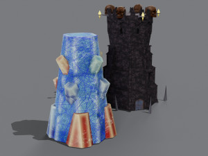 Wizard tower 3D Model 3D
