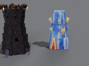 Wizard tower 3D Model 3D