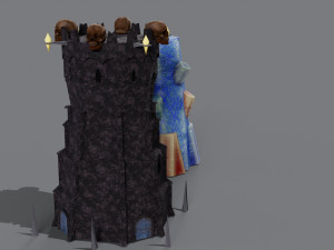 Wizard tower 3D Model 3D