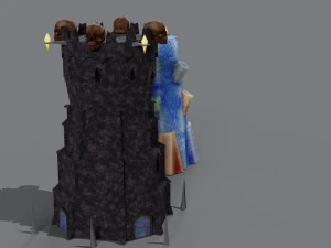 Wizard tower 3D 3D Model
