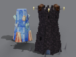 Wizard tower 3D Model 3D
