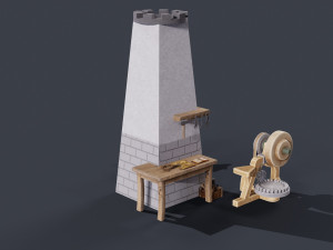 Work shop model 3D Model