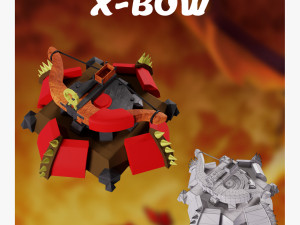 X Bow 3D मॉडल
