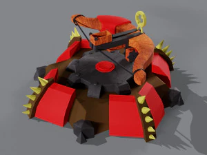 एक्स धनुष 3D मॉडल