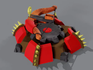 एक्स धनुष 3D मॉडल