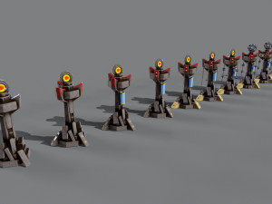 Inferno tower Modello 3D
