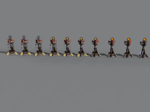 Inferno tower Modello 3D