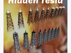 3D Hidden tesla 3D Model