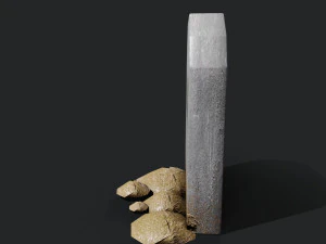 Grave 3D Model