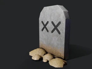 Grave 3D Model