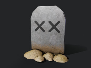 Grave 3Dモデル