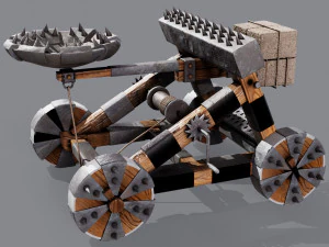 Catapult 3D Model