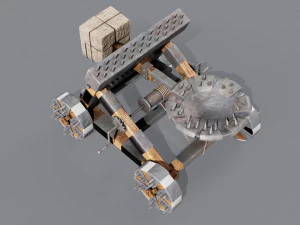Catapult 3D Model