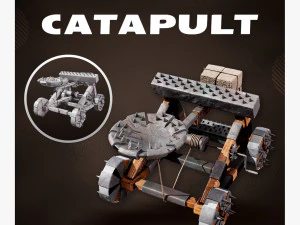 Catapult 3D Model