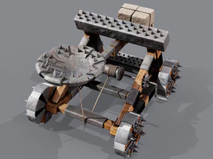 Catapult 3D Model