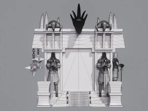 Dark portal 3D 3D Model
