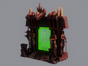 Dark portal 3D Modelo 3D